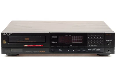 Sony CDP-750 Vintage CD Player + FB / Digital Out / gewartet 1 Jahr Garantie [2] - Bild 1 von 4