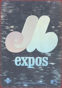 1991 Upper Deck Team Logo Holograms (Montreal Expos) - Bild 1 von 2