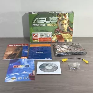 ASUS RADEON 9600 SE 128MB SDRAM AGP GRAFIKKARTE DVI S-Video VGA #GK8551 - Picture 1 of 14