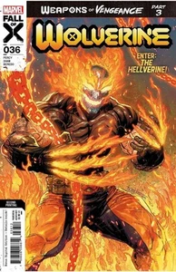 WOLVERINE 36 SEGUNDA VARIANTE IMPRESIÓN CASI NUEVO HELLVERINE MARVEL 2023 - Imagen 1 de 1