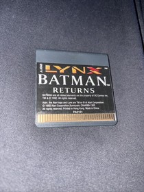 Batman Returns (Atari Lynx) Game 