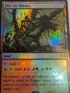 1x Fire-Lit Thicket MTG Double Masters Foil NM - Picture 1 of 24