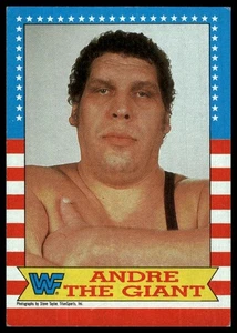 1987 Topps WWF #2 Andre the Giant - Imagen 1 de 2