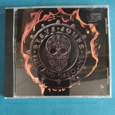 Fire & Gasoline Стива Джонса CD 1989 MCA Records сексуальные пистолеты редкие трудно найти - Изображение 1 из 4