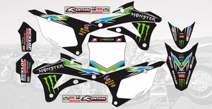 171011 GRAPHICS KIT FOR KAWASAKI KX 85 100 KX85 KX100 2014-2023 - Picture 1 of 1