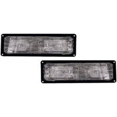 Par de luces intermitentes para GMC C3500HD 2001-2002 lado conductor y pasajero CAPA Foto 1 de 4