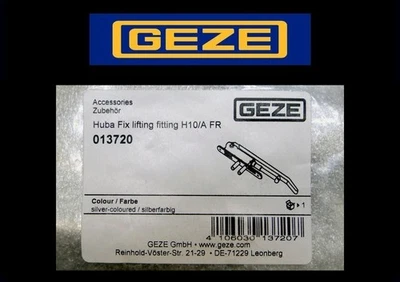 GEZE Handhebel Hebegetriebe für Huba Fix H 10/a Nr.: 013720 - Hebetürhebel - Bild 1 von 2