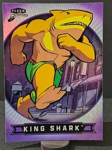 2025 Upper Deck Fleer Brilliants Superman púrpura paralelo #14 King Shark - Imagen 1 de 1