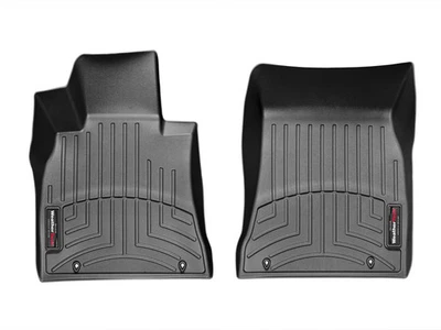 WeatherTech FloorLiner para 2015-2016 Hyundai Genesis - 1ª linha, preto - Imagem 1 de 4