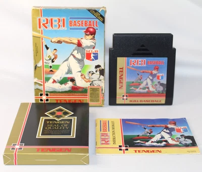 R.B.I. Béisbol NES Nintendo Completo CIB Auténtico! ¡Buen estado! ¡Bonito! Foto 1 de 4