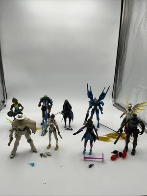 Lote de figuras de acción Hasbro Overwatch Ultimates ¡con todos los accesorios incluidos! Foto 1 de 4