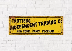 Only fools and horses, trotters metal sign. mancave,home bar. - Picture 1 of 1