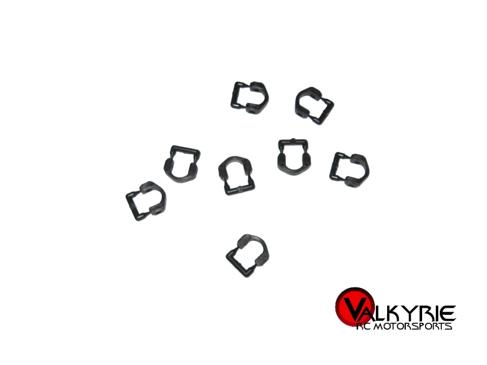 RC Associated CVA Axle Blades Plastic Black Factory (8) 31238 - Image 1 of 1