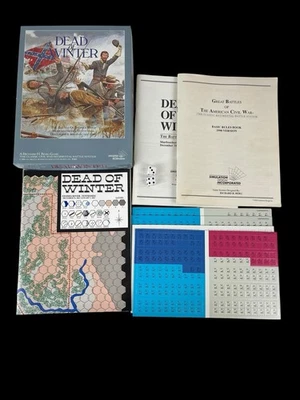 Dead of Winter: The Battle of Stones River GMT Games 2009 Unpunched See Pics - Image 1 of 4