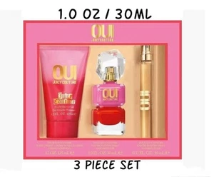 OUI by Juicy Couture Perfume EDP Spray 1oz/30mL + Body Cream + Travel Spray 3Pc - Picture 1 of 9