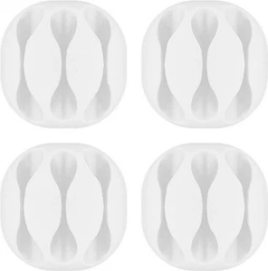 5x Kabel Management 3-Slots, weiß; Kabel Management 3-Slots, weiß, Weiß - 4er-Se - Bild 1 von 7