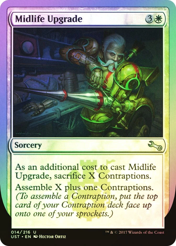 MTG FOIL Midlife Upgrade  - Unstable #014 - Image 1 of 1