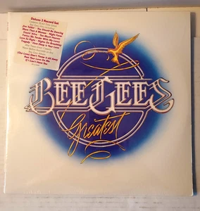 1979 SEALED 2XLP Bee Gees Greatest Embossed Trifold w/ Hype Sticker RSO RS2-4200 - Picture 1 of 2