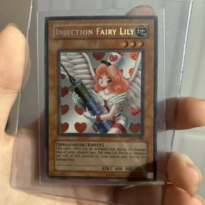 2003 Yugioh Injection Fairy Lily LOD-100 GEM MINT  - Image 1 of 3