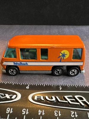 Hot Wheels GMC Motor Home 1976 Vtg Palm Beach Orange Blackwall Hong Kong NRMNT - Image 1 of 4