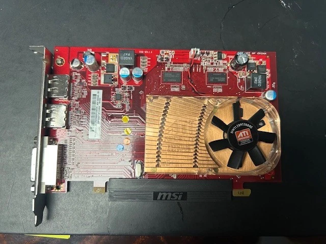  ATI Radeon HD 3450 256MB DDR2 PCI Express DMS-59 Low Profile SFF Video Card  - Image 1 of 1