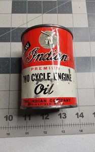 Indian Motorcycle Premium 2 Takt Motoröl ungeöffnete Metalldose - Bild 1 von 9