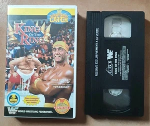 #212 K7 VHS / CASSETTE Vidéo King Of The King Hulk Hogan Yuko Zuna Superstars  - Picture 1 of 2