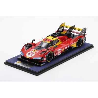 FERRARI 499P N.50 WINNER LE MANS 2024 FUOCO-MOLINA-NIELSEN 1:18 Looksmart Auto C - Immagine 1 di 2