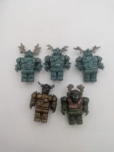 Megan Bloks Krystal Wars Knights & Orc Minifigures - Picture 1 of 7