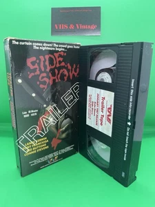Side Show & Zulu Dawn Trailer Vhs Rare TWE VHS - Picture 1 of 5