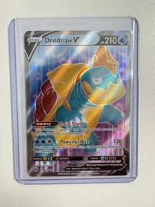 Pokemon TCG Drednaw V 069/73 Ultra Rare Holo Champion's Path - Picture 1 of 3