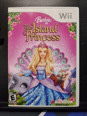 Barbie as the Island Princess (Nintendo Wii, 2007) - в коробке отличное состояние полностью протестировано - Изображение 1 из 3