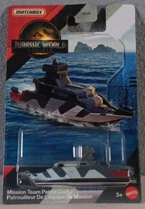 2025 Matchbox Jurassic World Rebirth Mission Team Patrol Craft  - Bild 1 von 3