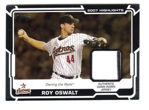 Maglia Topps 2008-Highlight Relics-Roy Oswalt-2 colori - Foto 1 di 1