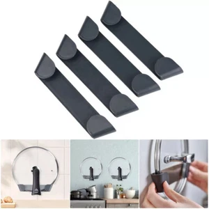 Pot Lid Organizer Racks Pan Dish Storage Holder Kitchen Wall-Mounted Tool - Picture 1 of 11
