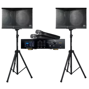 ImPro Star Package with Mixing Amp, Speakers, Mics, and Accessories (4 items) - Picture 1 of 6