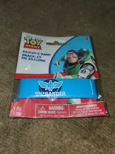 Disney Pixar Toy Story Banda Silicona Pulseras Azul Space Ranger - Imagen 1 de 2