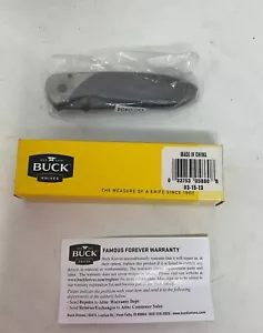 Buck Knives Nobleman Folding Knife 2.75" HC Stainless Stainless Blade 2.6 OZ 327 - Picture 1 of 7