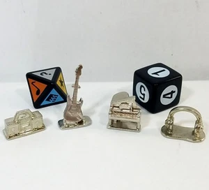 Scene It? Music edition Tokens Dice replacements parts pieces 2005 - Picture 1 of 5