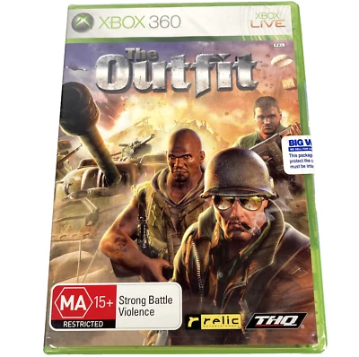 The Outfit Microsoft Xbox 360 (2006) PAL Brand New & Factory Sealed + Big W Seal - Image 1 of 4
