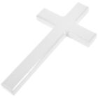Wood Cross Hanging Decor Home Religious Wall Hanging Wooden Cross Pendant