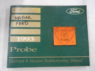 1993 年福特探针电气和真空故障射击手册 — 第 1/4 张图片