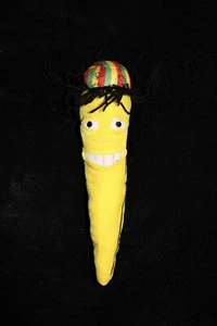 National Prize and Toys Rasta Jamaican Smiling 14" Plush Banana Rastafarian 2013 - Picture 1 of 3