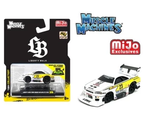 Nissan GT-R R34 Super Silhouette Skyline 1/64 M2 LBWK - Blanco - Exclusivos de Mijo - Imagen 1 de 4