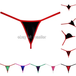 Men's String Hipster Panties Underwear Bikini Bulge Thong Contour Pouch T-back - Picture 1 of 13