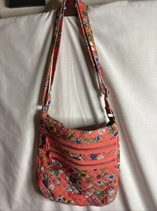 Vera Bradley Carson Triple Zip Hipster Crossbody 11.75”x11.5” - Picture 1 of 10