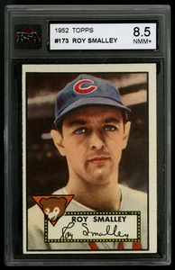 1952 TOPPS BASEBALL ~ #173 ~ ROY SMALLEY ~ CHICAGO CUBS ~ KSA 8.5 - Picture 1 of 2