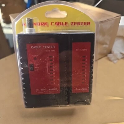 Probador de cables de red LAN y probador de red multifuncional PoE BS-468P Foto 1 de 4