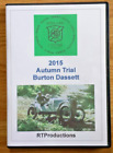 2015 MGCC Midland Centre Autumn Trial Burton Dassett DVD 