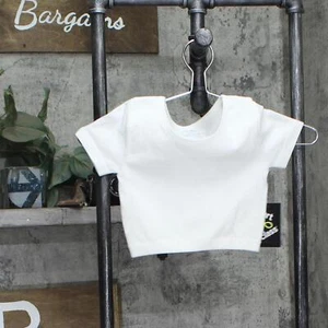 Art Class Girls Short Sleeve Scoop Neck Seamless Cropped Top 89736362 White S - Picture 1 of 6